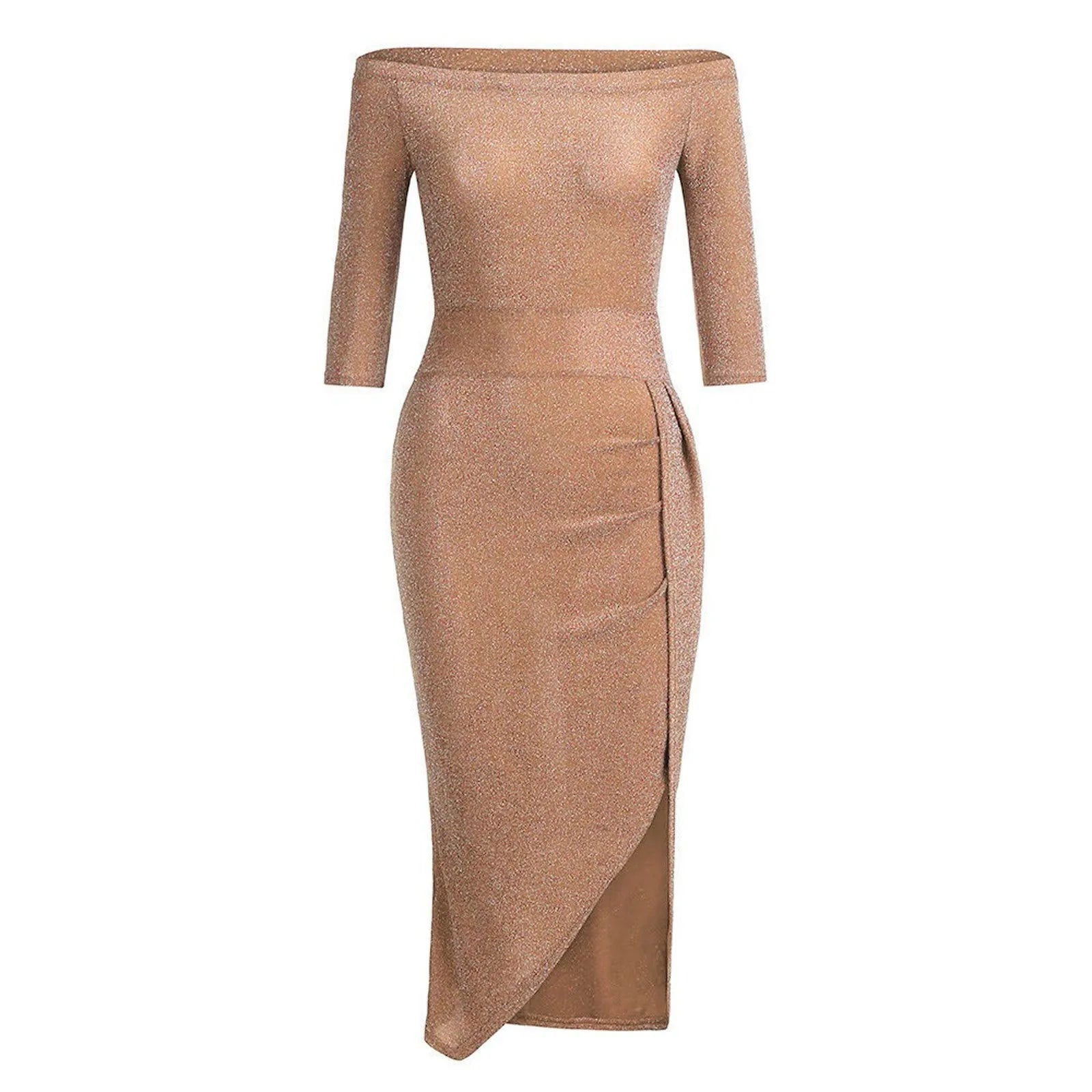 Vestido Sexy com Fenda Lateral use o cupom PRIMEIRACOMPRA e garanta 12%OFF