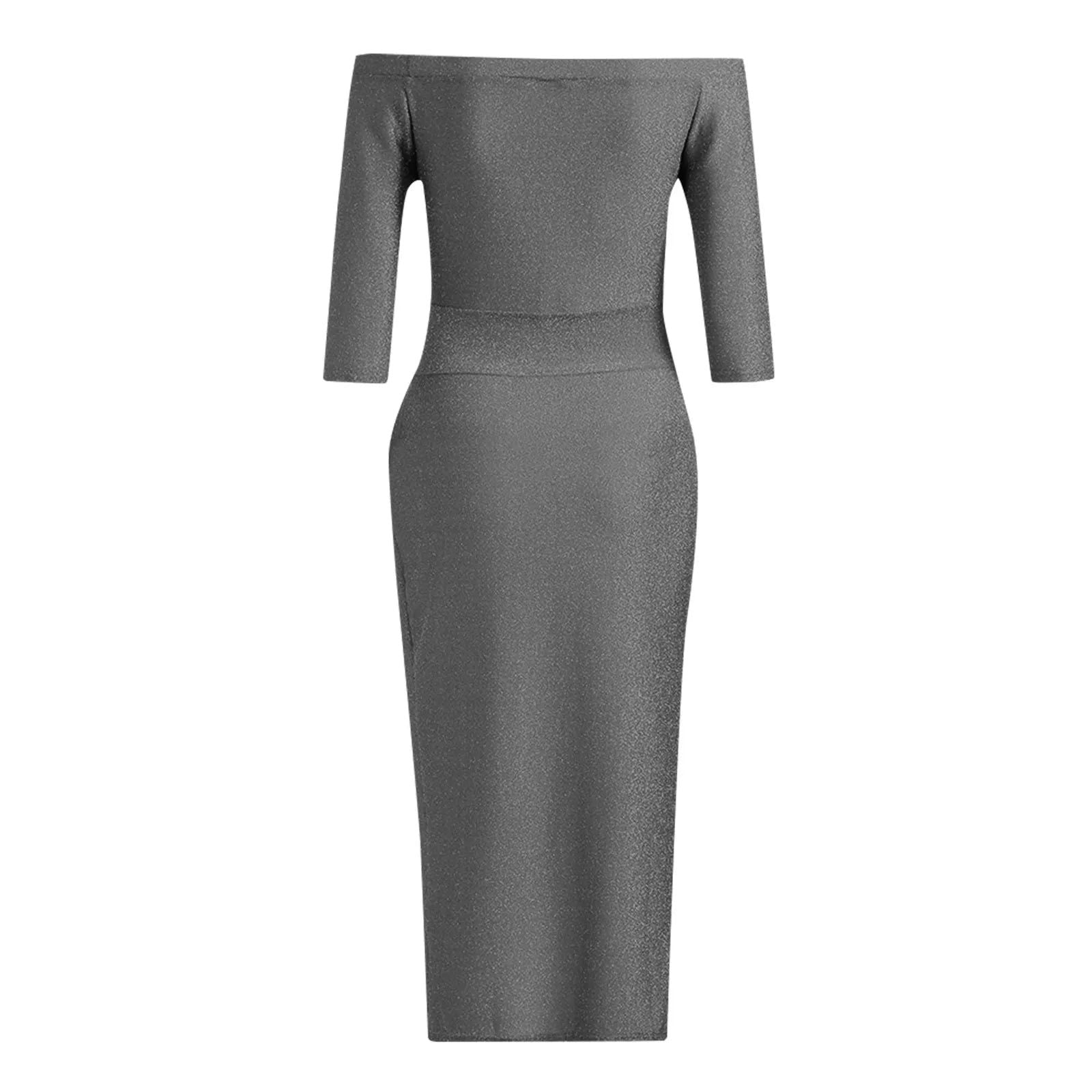 Vestido Sexy com Fenda Lateral use o cupom PRIMEIRACOMPRA e garanta 12%OFF