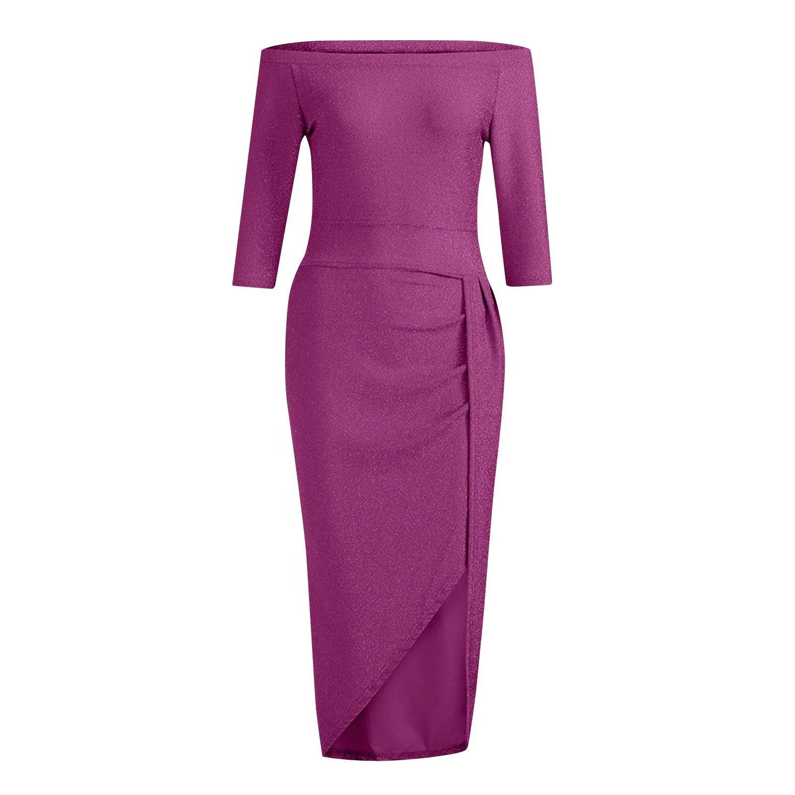 Vestido Sexy com Fenda Lateral use o cupom PRIMEIRACOMPRA e garanta 12%OFF