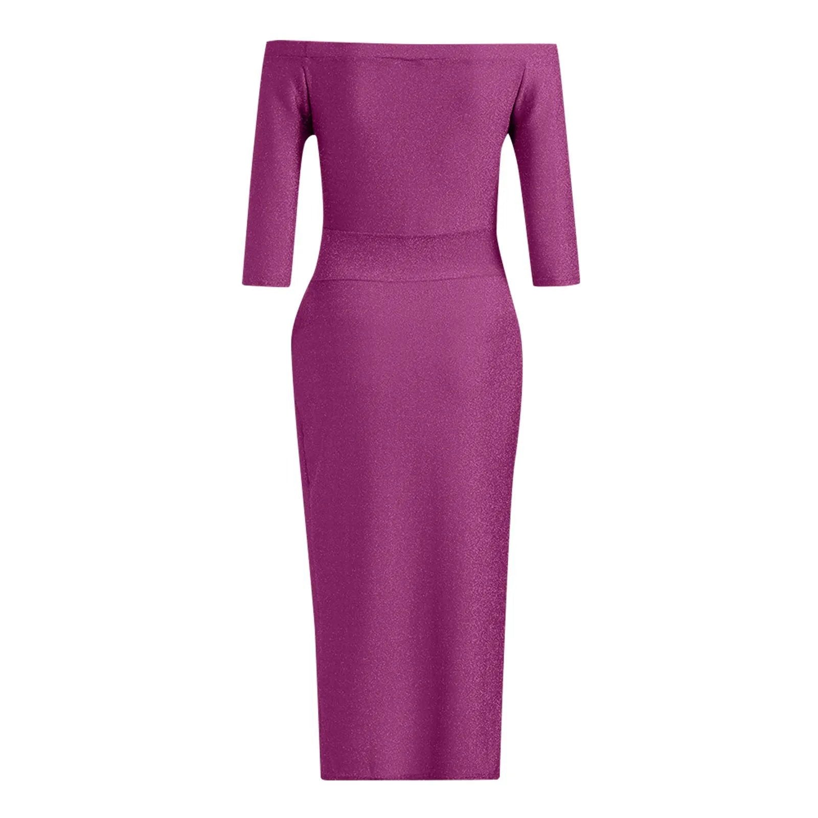 Vestido Sexy com Fenda Lateral use o cupom PRIMEIRACOMPRA e garanta 12%OFF