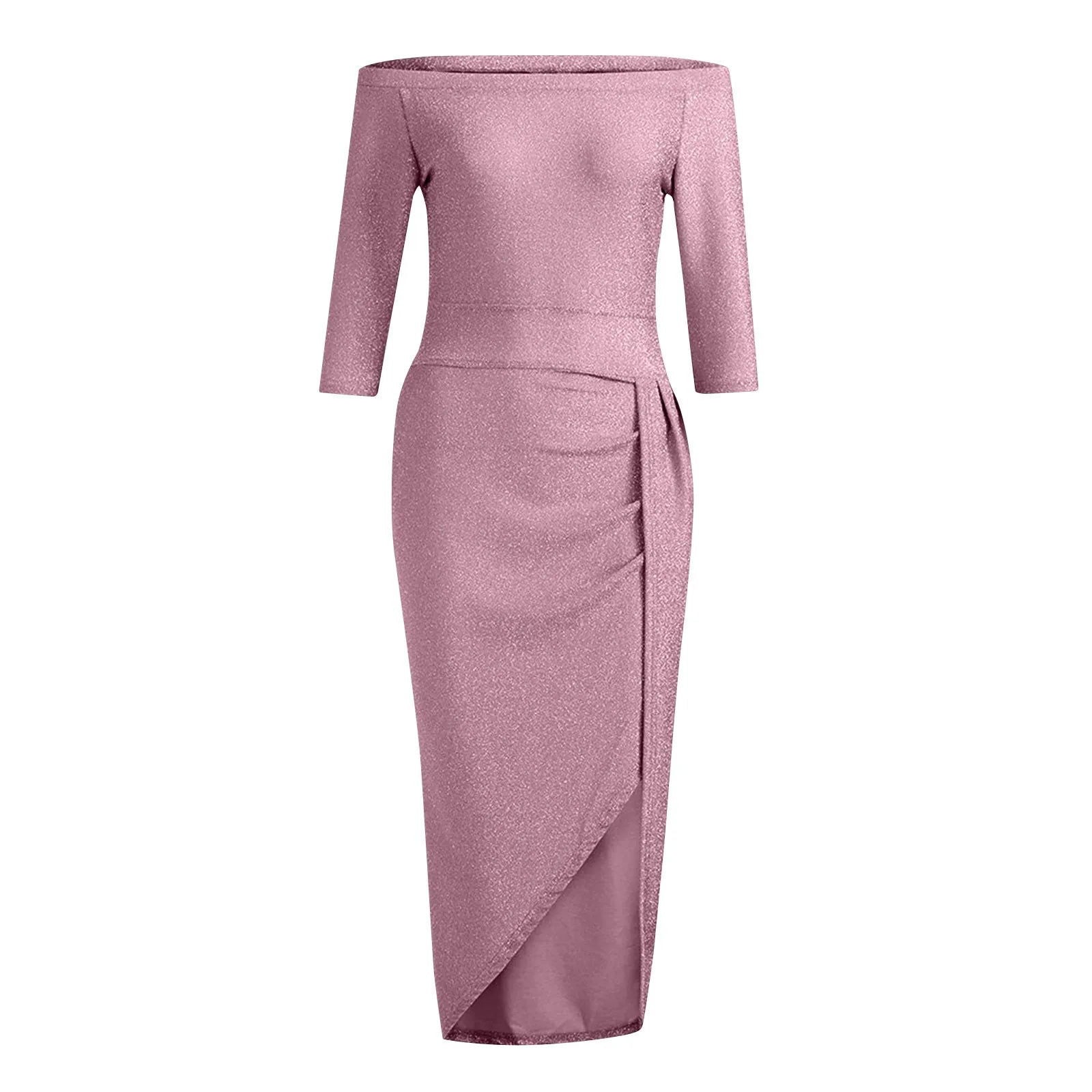 Vestido Sexy com Fenda Lateral use o cupom PRIMEIRACOMPRA e garanta 12%OFF