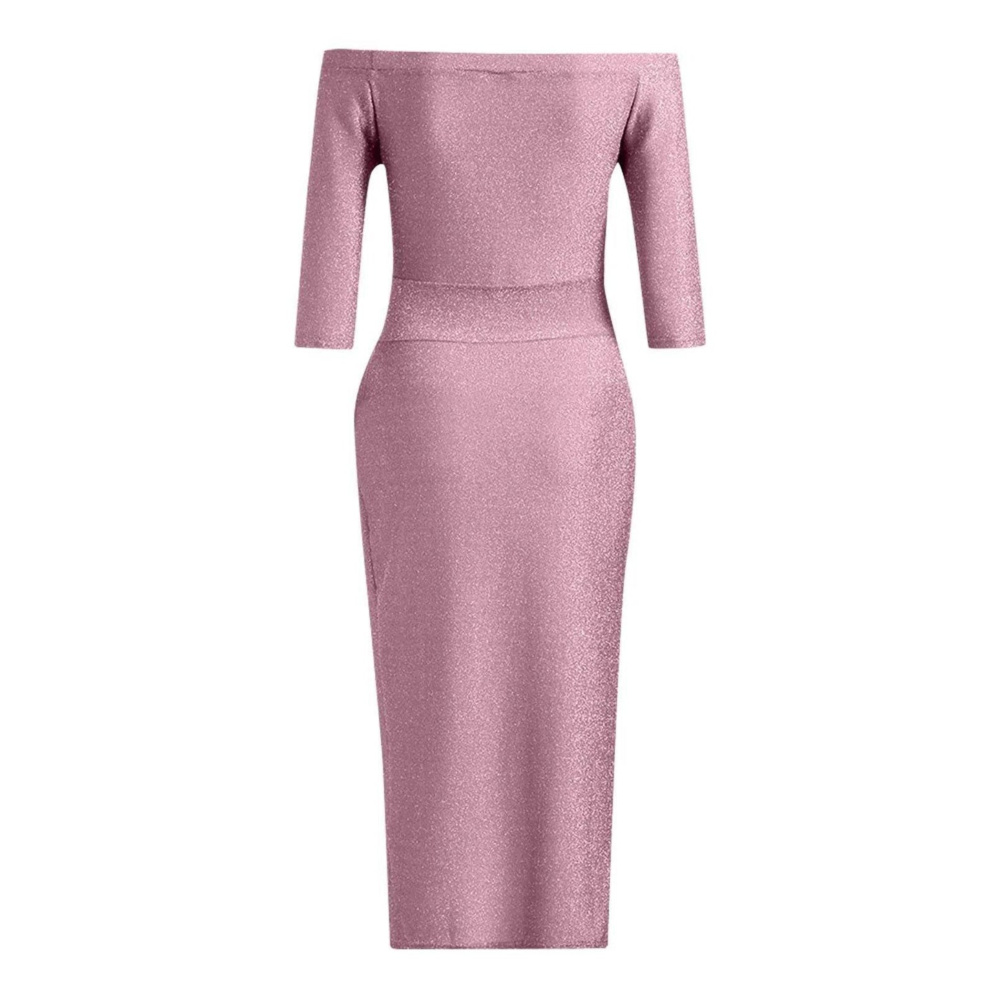 Vestido Sexy com Fenda Lateral - Sua Boutique