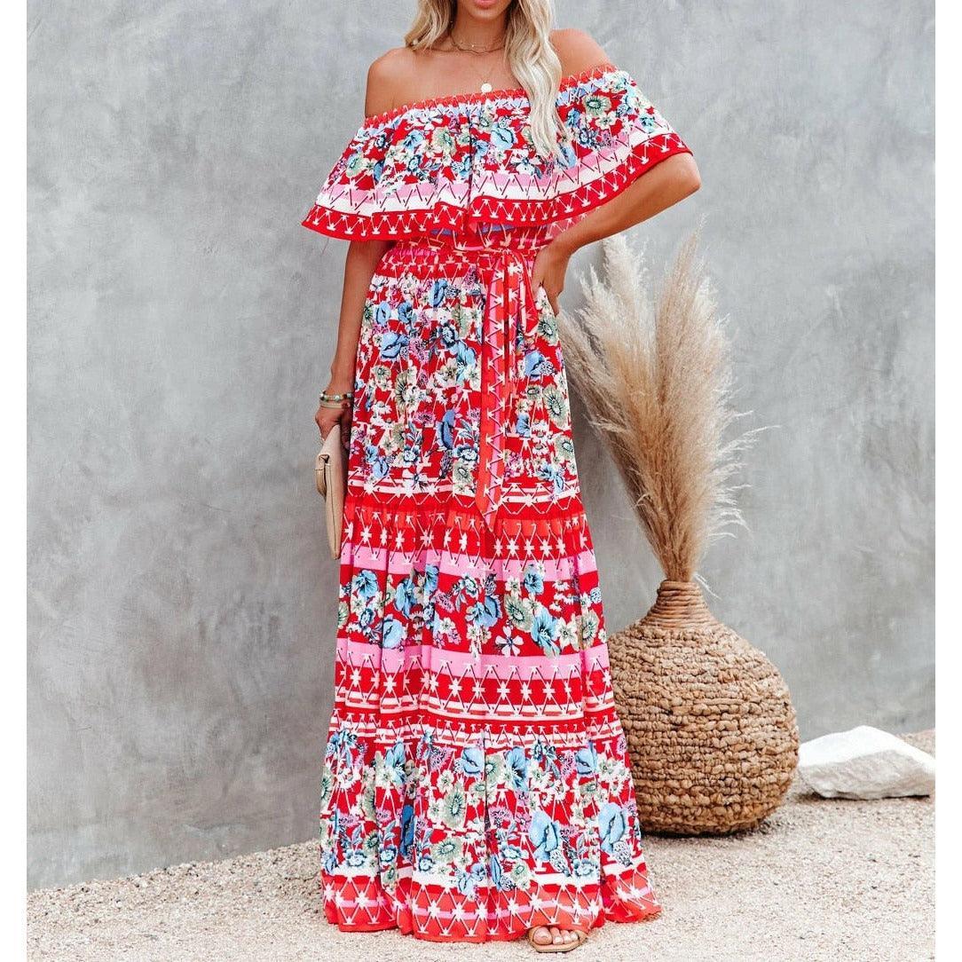 Vestido Summer Beach use o cupom PRIMEIRACOMPRA e garanta 12%OFF
