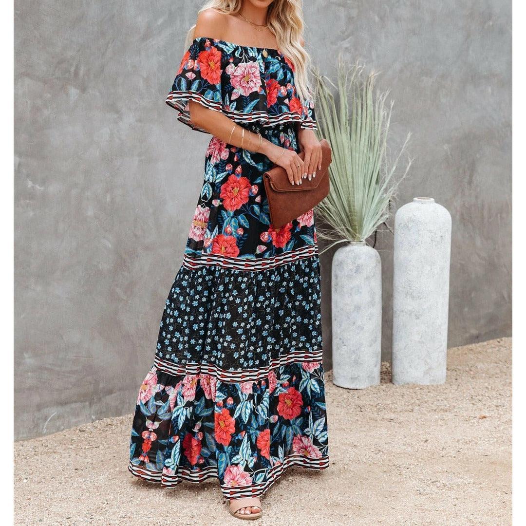 Vestido Summer Beach use o cupom PRIMEIRACOMPRA e garanta 12%OFF