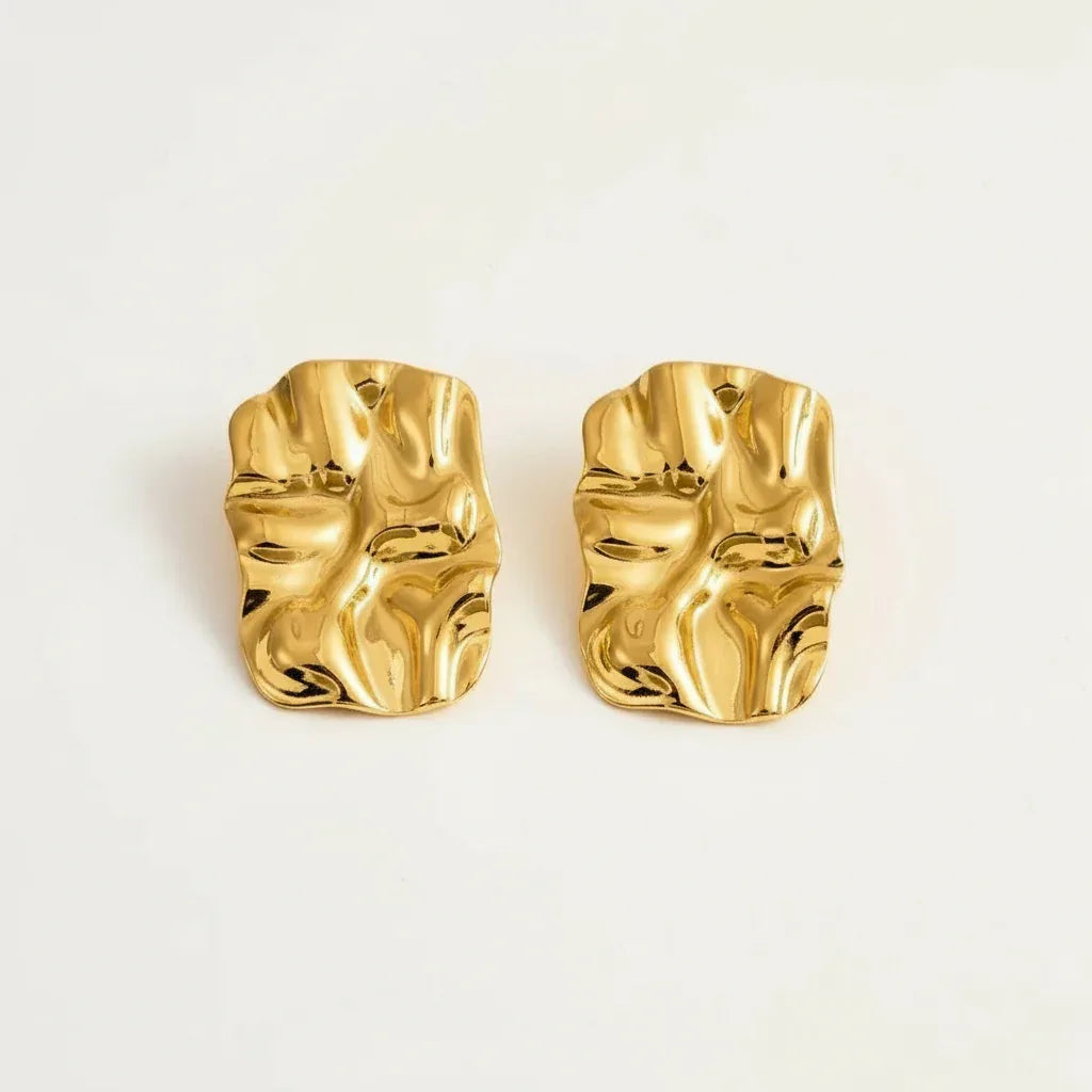 Brinco Michaela Banhado em Ouro 18K - Sua Boutique