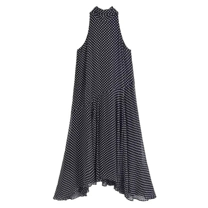Vestido Long Poá Karen - Sua Boutique