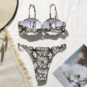 Biquíni Meia Taça Animal Print use o cupom PRIMEIRACOMPRA e garanta 12%OFF
