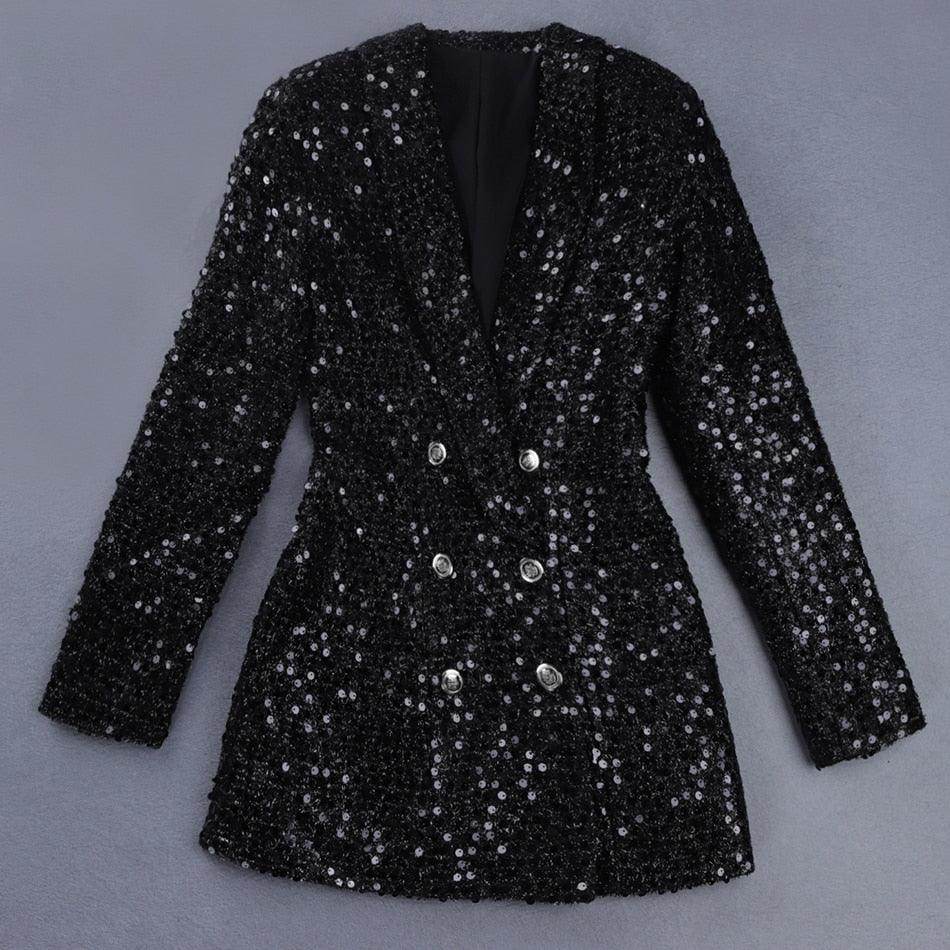 Blazer Buttons Shine - Sua Boutique