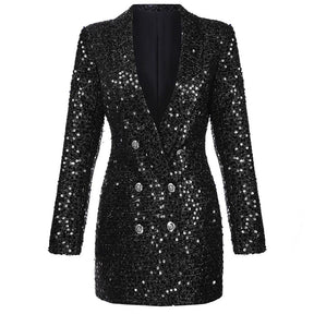 Blazer Buttons Shine use o cupom PRIMEIRACOMPRA e garanta 12%OFF