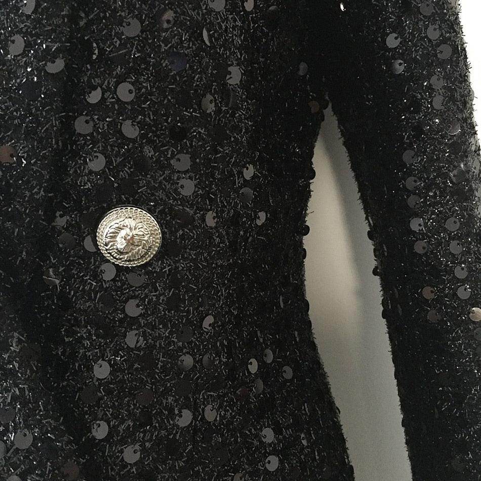 Blazer Buttons Shine - Sua Boutique