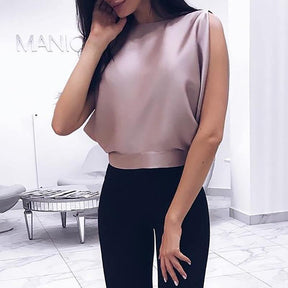 Blusa - Decote Laço use o cupom PRIMEIRACOMPRA e garanta 12%OFF