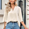 Blusa Decote V Chiffon - Sua Boutique