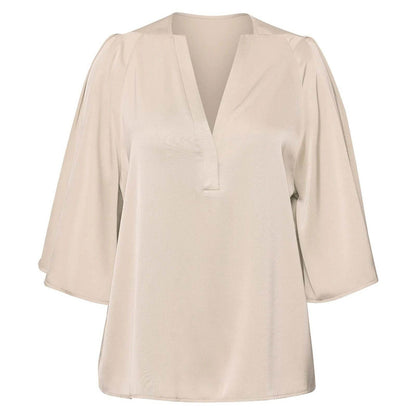 Blusa Decote V Chiffon - Sua Boutique