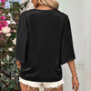 Blusa Decote V Chiffon - Sua Boutique
