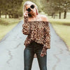 Blusa Manga Ciganinha Animal Print - Sua Boutique