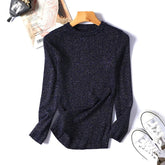 Blusa Manga Longa Lurex use o cupom PRIMEIRACOMPRA e garanta 12%OFF