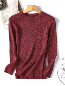 Blusa Manga Longa Lurex use o cupom PRIMEIRACOMPRA e garanta 12%OFF