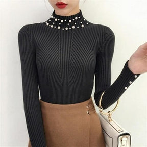 Blusa Manga longo com detalhes em Pérola use o cupom PRIMEIRACOMPRA e garanta 12%OFF