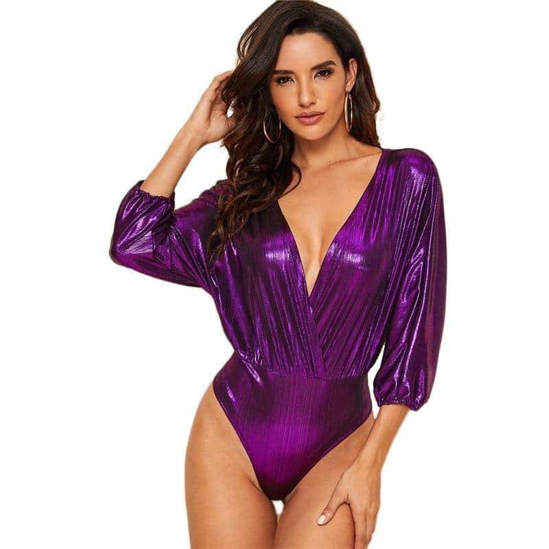 Body Metálico Vibes - Sua Boutique