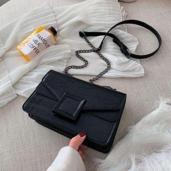 Bolsa Crossbody Croco use o cupom PRIMEIRACOMPRA e garanta 12%OFF