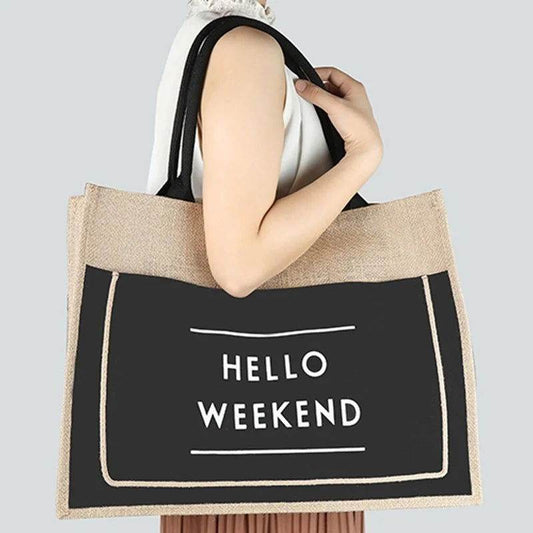 Bolsa Hello Weekend - Sua Boutique