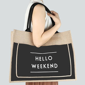 Bolsa Hello Weekend use o cupom PRIMEIRACOMPRA e garanta 12%OFF