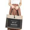 Bolsa Hello Weekend - Sua Boutique