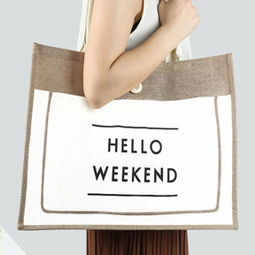 Bolsa Hello Weekend use o cupom PRIMEIRACOMPRA e garanta 12%OFF