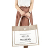 Bolsa Hello Weekend - Sua Boutique