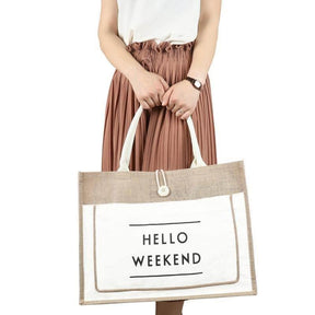 Bolsa Hello Weekend use o cupom PRIMEIRACOMPRA e garanta 12%OFF