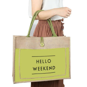 Bolsa Hello Weekend use o cupom PRIMEIRACOMPRA e garanta 12%OFF