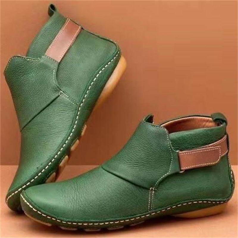 Bota Débora- Couro Ecológico - Sua Boutique