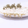 Brinco Argola Zirconia Letras - Sua Boutique