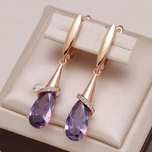 Brinco Cristal Princess - Sua Boutique