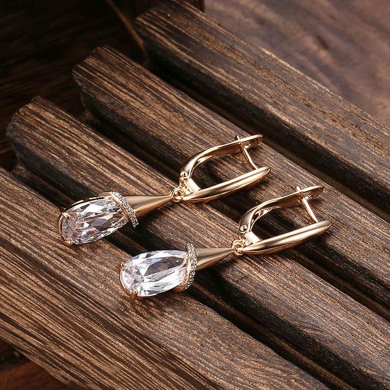 Brinco Cristal Princess - Sua Boutique