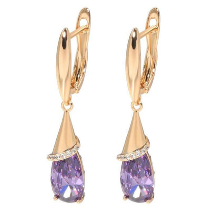 Brinco Cristal Princess - Sua Boutique