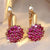Brinco Pink Imperial - Sua Boutique