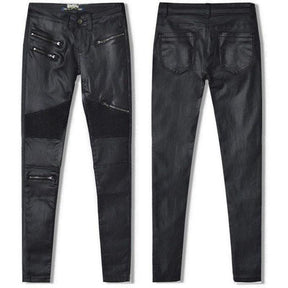 Calça Leather Zíper - Couro Ecológico use o cupom PRIMEIRACOMPRA e garanta 12%OFF