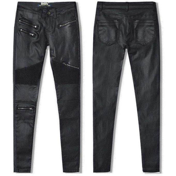 Calça Leather Zíper - Couro Ecológico - Sua Boutique