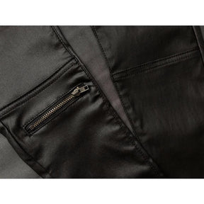 Calça Leather Zíper - Couro Ecológico use o cupom PRIMEIRACOMPRA e garanta 12%OFF
