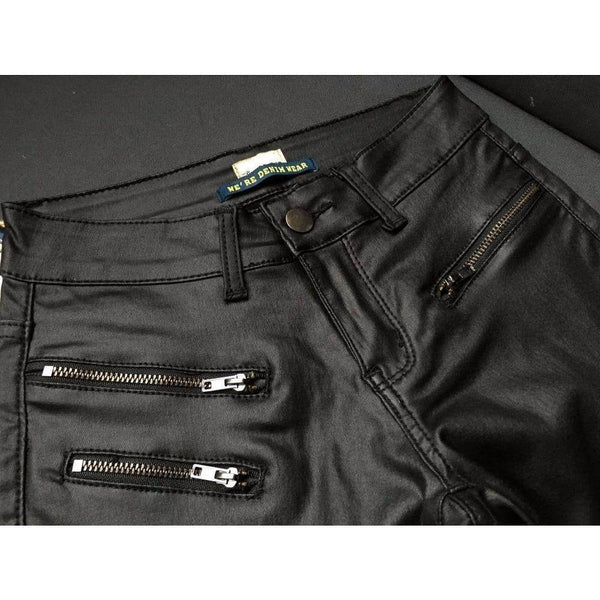 Calça Leather Zíper - Couro Ecológico - Sua Boutique