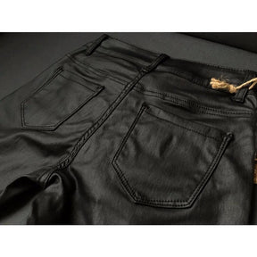 Calça Leather Zíper - Couro Ecológico use o cupom PRIMEIRACOMPRA e garanta 12%OFF