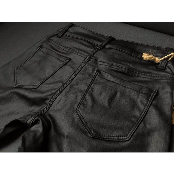 Calça Leather Zíper - Couro Ecológico - Sua Boutique