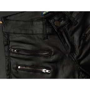 Calça Leather Zíper - Couro Ecológico use o cupom PRIMEIRACOMPRA e garanta 12%OFF