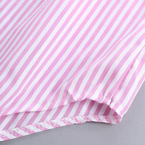 Camisa Ampla Striped use o cupom PRIMEIRACOMPRA e garanta 12%OFF