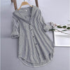 Camisa Ampla Striped - Sua Boutique