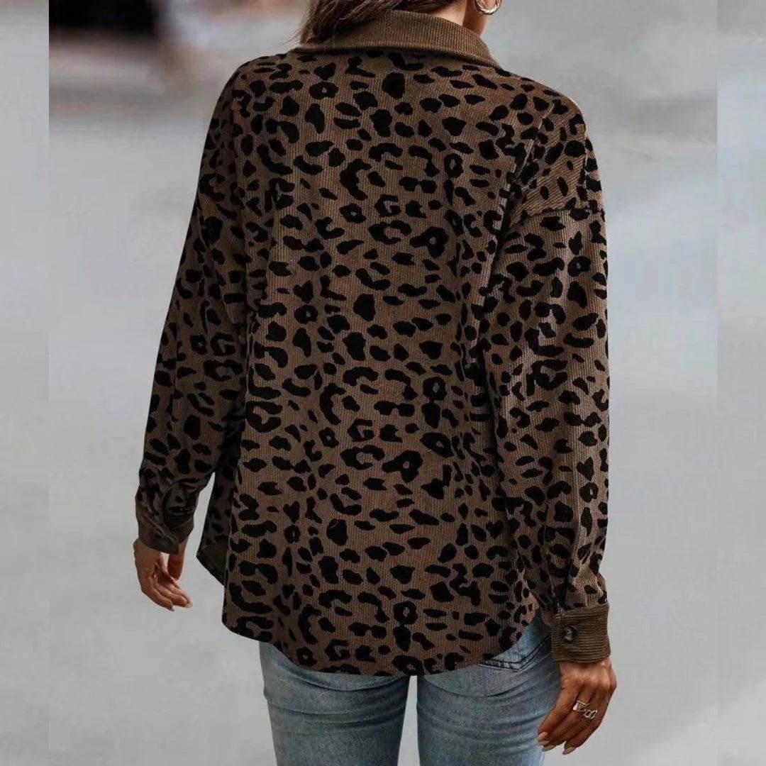 Camisa Animal Print Tiger - Sua Boutique