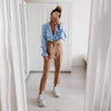 Camisa Babado Chifon - Sua Boutique