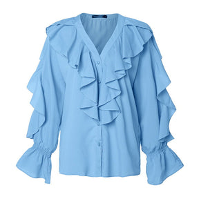 Camisa Babado Chifon - Sua Boutique