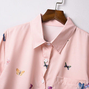 Camisa Butterfly use o cupom PRIMEIRACOMPRA e garanta 12%OFF